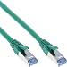 Produktbild InLine 76814G Patchkabel, S/FTP (PiMf), Cat.6A, 500MHz, halogenfrei, Kupfer, grün, 1,5m