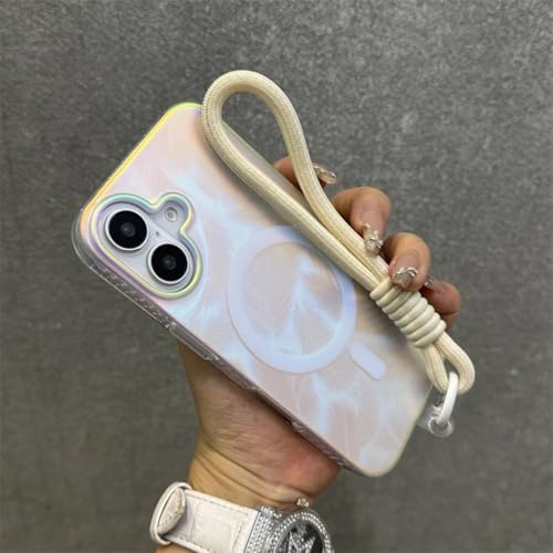Coque antichoc iPhone 14 plume colorée idéale pour garder les mains libres