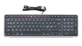 Peu importe le temps que vous passez devant l'ordinateur, il exerce une pression étonnamment forte sur votre corps. C'est pourquoi l'utilisation de votre clavier doit être aussi adaptée que possible. L'inclinaison négative du clavier permet de conserver une position optimale de la main pendant que vous écrivez. Vous pouvez évidemment ajuster l'inclinaison du clavier à votre guise.