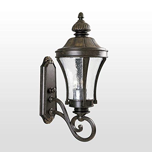 Preisvergleich Produktbild BEDKIN Klassische Design-Außenwandleuchte Wasserdicht Rostschutz Aluminium-Druckguss Außenwandleuchte Regenfest Hof Veranda Terrasse Dekoration der Wand befestigter Laterne-Beleuchtungskörper