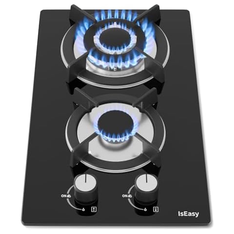 IsEasy Table de Cuisson Gaz 2 Feux Cover