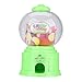 Zerodis Jeu D'imitation Distributeur de Bonbon Chewing Gum Machine à Bonbons Tirelire Machine à Sucreries Jeu de Rôle Commerçant Décor Maison de Poupées Cadeau Enfant de 3 Ans(Vert)
