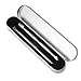 Gel Nail Polish Remover Tool, Double Head Cuticle Pusher Spoon Tool Nail Scraper Peeler Stainless Steel Manicure Tools with Metal Box