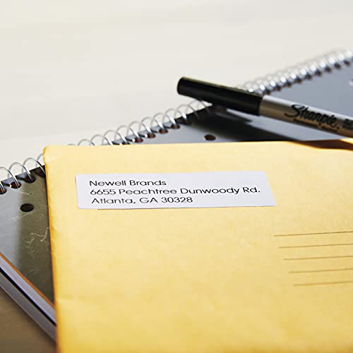 Image of DYMO Authentic LW Return Address Labels DYMO Labels for LabelWriter Label Printers White 3 /4 inch x 2 inch 1 Roll of 500