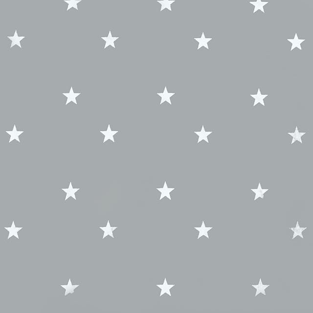 Home Direct Rectangular Oilcloth PVC Wipe Clean Tablecloth Table Cover 140cm x 200cm 55x78 Stars Grey Light