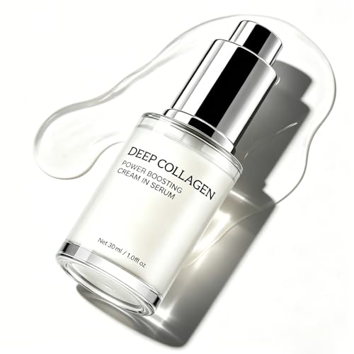 Image of Collagen Serum for Face - Anti Ageing Face Serum for Women - Boosting Wrinkle Filler Cream - Deep Collagen Seru_m with Niacinamide & Hyaluronic Acid - Plumping, Firming & Hydrating Korean Skincare