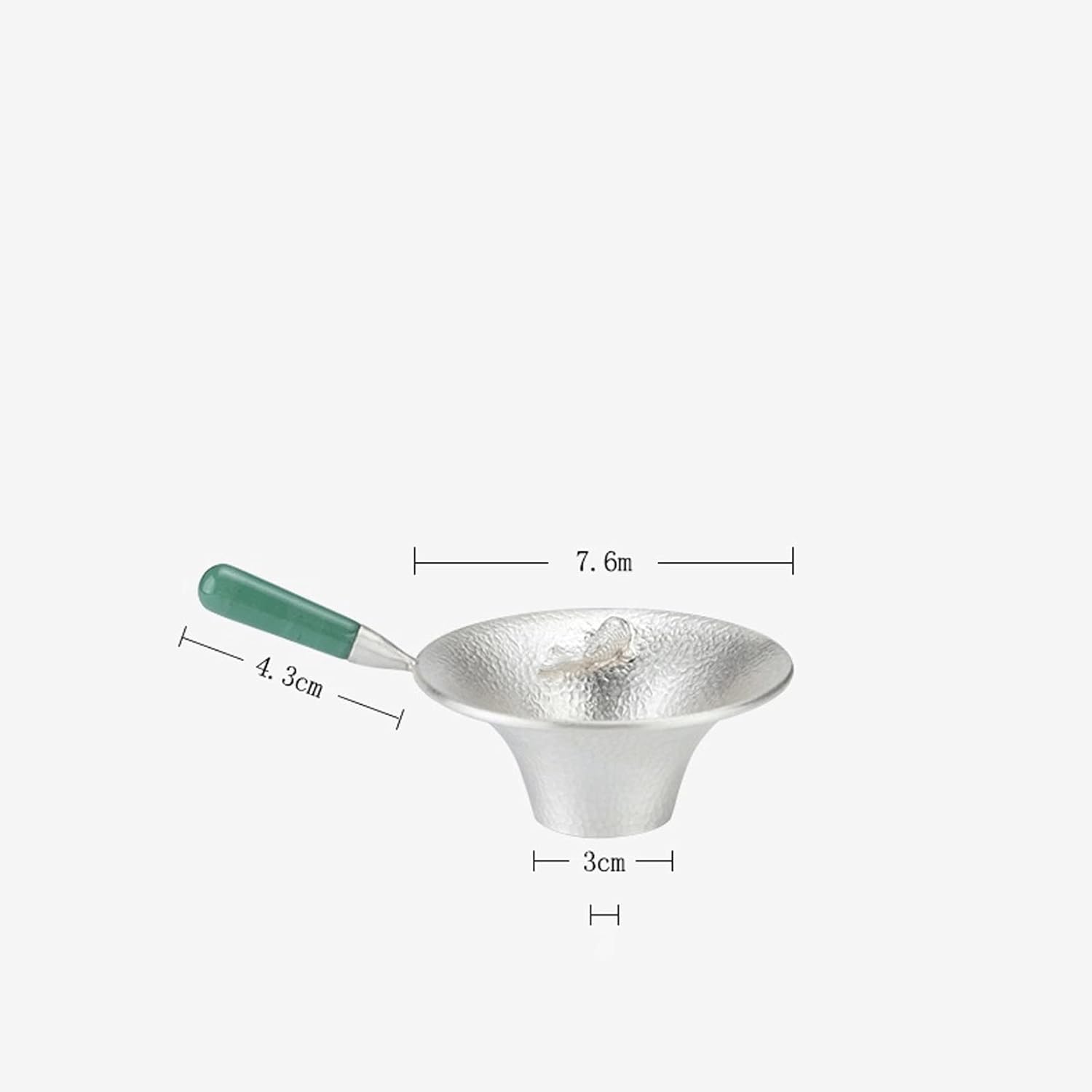 tea strainers for loose tea， Tea leakage device silver tea filter tea set accessories handmade tea filter Filtering