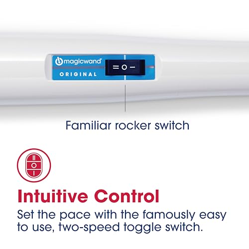 Image of Magic Wand Original Plug-in Massager - Powerful Wand Vibrator HV-260 | Authentic wand vibrator (formerly Hitachi Magic Wand). Perfect for individuals & couples looking for unmatched plug-in power.