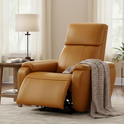 Image of Zeus Motorized Recliner | Premium Leatherette Upholstery | Single Seater Recliner Sofa for Office, Corporate & Hospitality | Ergonomic, Sleek & Space-Saving Design | 18 Months Warranty
