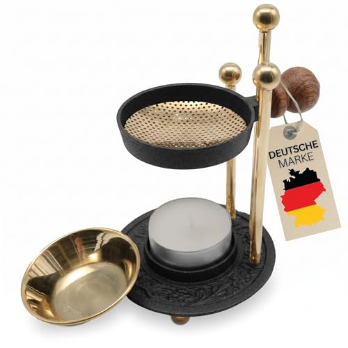 SonKo Weihrauchbrenner Räucherstövchen mit Sieb zum Räuchern...