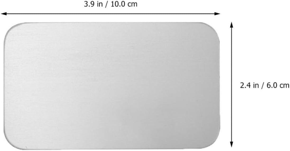 ERINGOGO Aluminum Cooling Plate 3pcs for Hamster and Hedgehog Summer Rest image 2