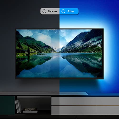 Inshareplus Led Tv Backlight Kit With Remote, 6.56Ft For 32-60 Inch Tv Pc Monitor Backlight -16 Colors Usb Led Light Strip For Hdtv Gaming Home Movie Decor #TOP1