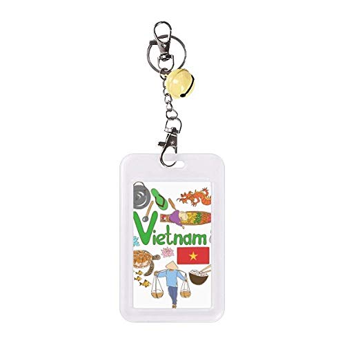 Badge de protection pour carte de crédit : stoppez le piratage NFC motif Vietnam