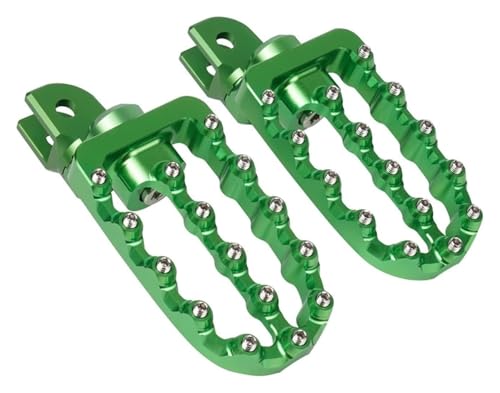 Repose-Pieds pour Kawasaki KLR650 Anti-Glisse Pédales Réglables 360°