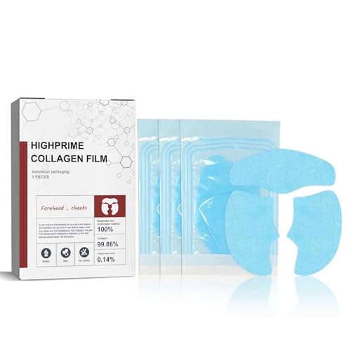 masque collagene visage korean, soin coréen, film de collagène soluble pour le visage,masque visage collagene, raffermit la peau, réduit les rides, masque éclaircissant pour le visage (3PC)