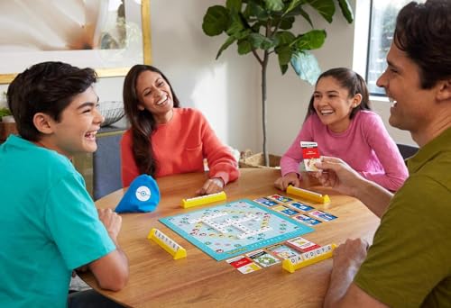 Mattel Games Scrabble Pokémon, Familien-Buchstabenspiel mit Zwei Spielmöglichkeiten, enthält 50 Herausforderungskarten mit Pokémon-Figuren… – Ansicht 5