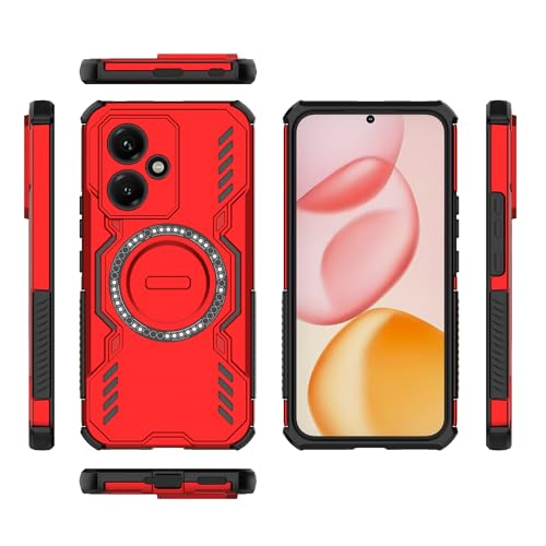 Coque Honor 400 5G antichoc intégrale solide et protège écran arrière rosso