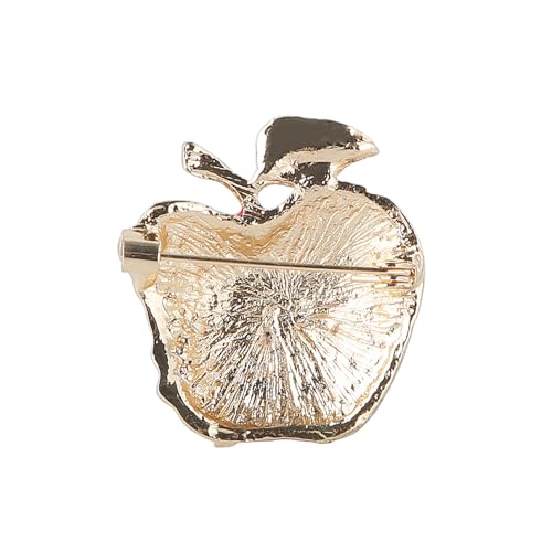 Broche fruit Ping An en strass pour illuminer votre robe pull en fête - 2
