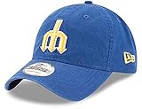 New Era Seattle Mariners 1977 Logo Core Classic Twill 9TWENTY Adjustable Hat Blue