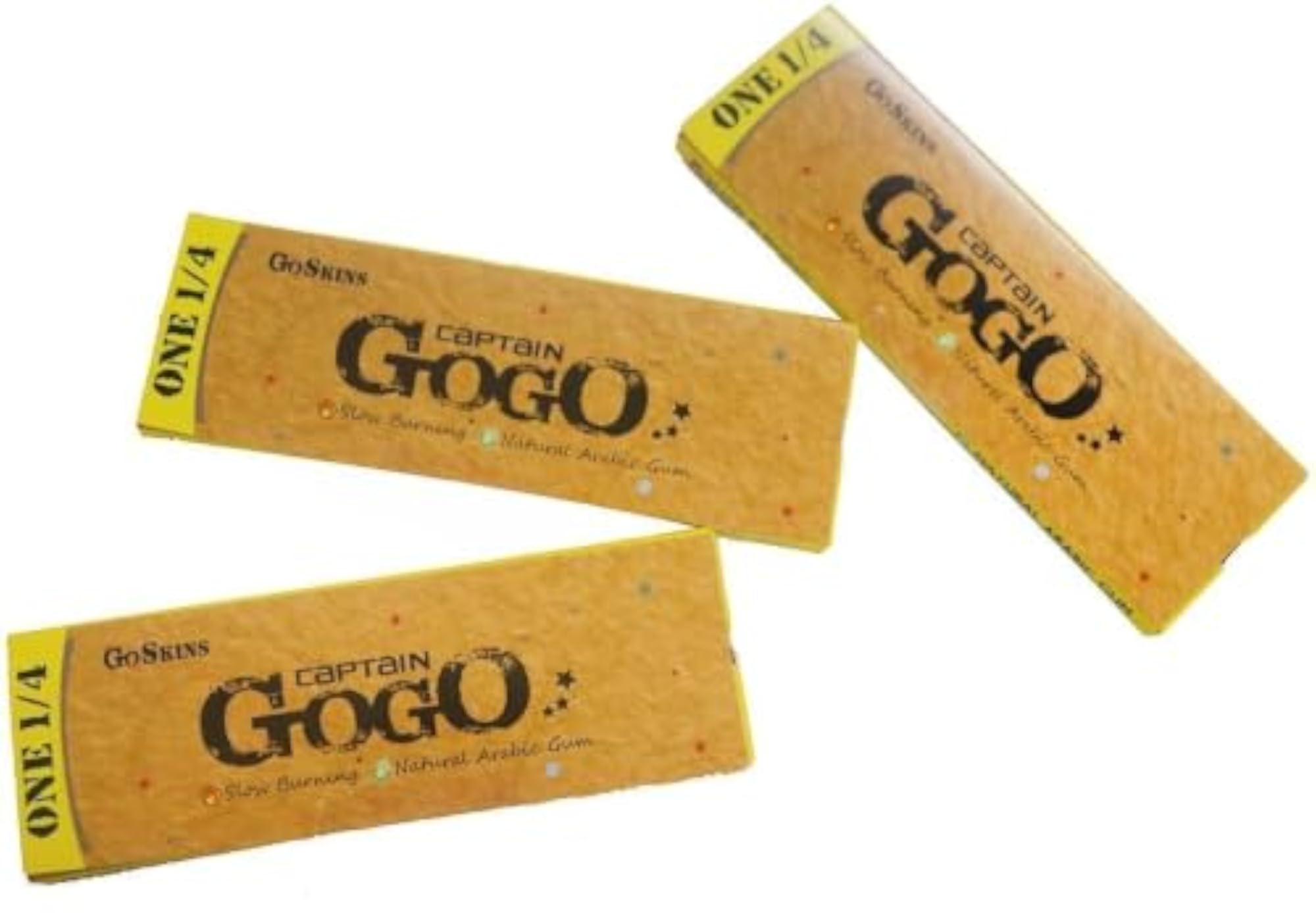 GOGO GoSkins 1/4 Brown Rolling Papers, Gift
