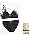 HONGBI Conjunto de Lencería Sexy para Mujer, Ultradelgado Sujetador Bralette de Triángulo...