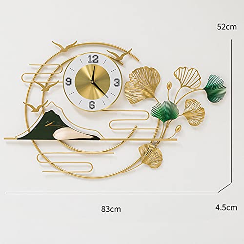 Horloge décorative à quartz pour salon et cuisine moderne