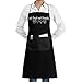 Drempad Delantal Eat Fruit Not Friends Cute Vegan Adjustable Bib Kitchen Apron with Front Pocket For Men Women