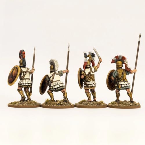 Miniaturas Figuras de Acción Hoplitas Griegos 48 Pzas miniatura 5