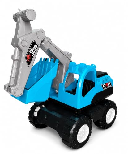 Image of Big JCB Toy (Blue) | Plastic material