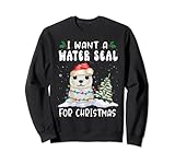 Water Seal Christmas Funny Animal Xmas