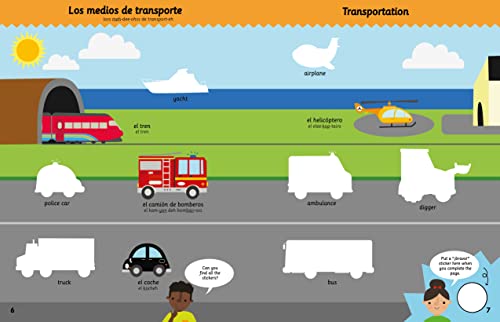 My Spanish Sticker Dictionary: Over 200 everyday words in colorful sticker scenes (Sticker Dictionaries) - Image 3