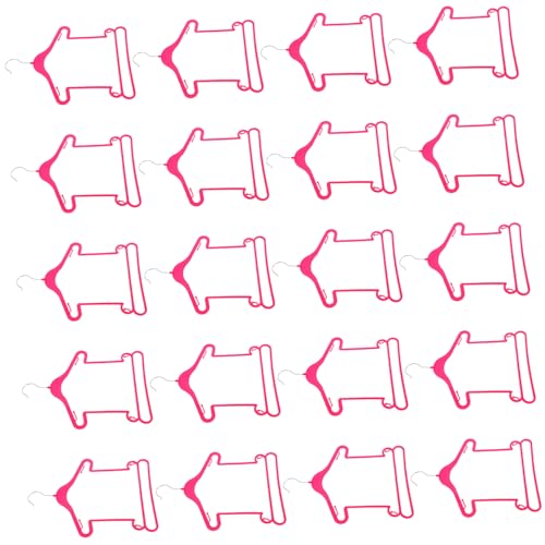 20pcs Children Hanger Kid Hanger Hangers Childrens Hangers Suit Suits Clothes Hangers Children Clothes Hanger Hangers Plastic Hanger Coat Hangers Rosy KOMBIUDA