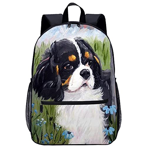 Sac d'école pour adolescents à motif chien idéal pour le collège