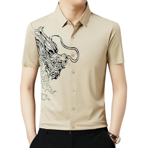 Chemise décontractée homme sans couture contre la chaleur