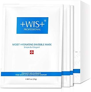 WIS Intensive Hydrating Detoxifying Face Facial Sheet Mask 24 Packs, Deeply Moisturizing with Hyaluronic Acid-Witch Hazel for Oil Control & Shrink Pores-Firming & Anti Aging for MenWomen