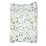 Clair de Lune Olive Anti-Roll Wedge Baby Changing Mat 67 x 44 cm