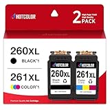 HOTCOLOR PG-260XL CL-261XL Ink...