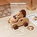 DadCarved Hedgehog Pull-Along Toy | Musical Wooden Pull Toy with Wooden Grip Ring | Natural Drumming Sound for Toddlers 1.5+ Years