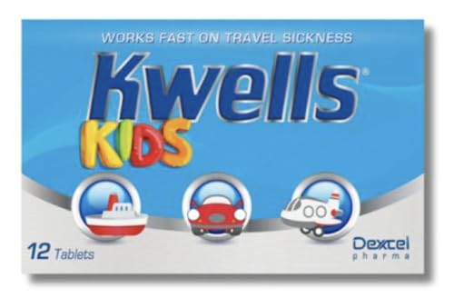 Kids Travel Sickness Relief 12 Pack for Motion Discomfort