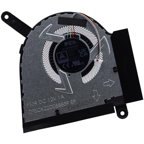 Ventilateur GPU 13NR0HM0M02011 pour Jouer Sans Bruit sur ASUS FA607 2024