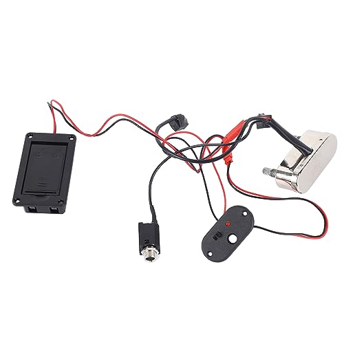Micro pour violoncelle Fafeicy avec circuit EQ en métal durable - 7