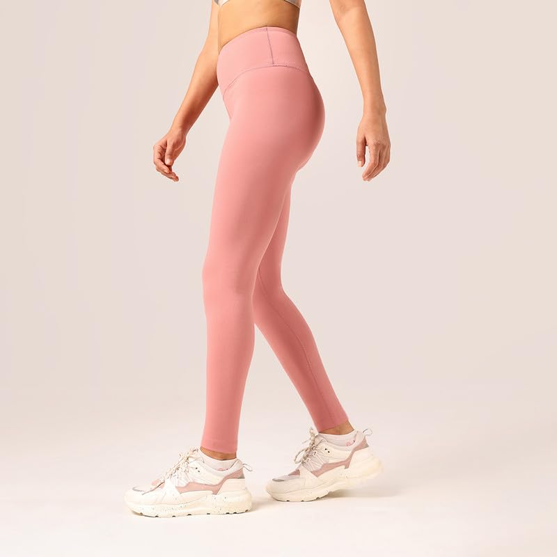 Image of BlissClub The Ultimate Leggings Lite, Ankle Length Tights for Women for Gym, Yoga and Workout with High Waist, Tall (for Women Above 5'5)