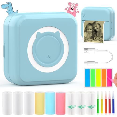 Mini Stampante Fotografica,Stampante Termica,immagine per foto, stampa di ricevute,stampante...