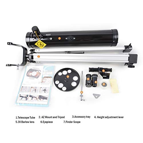 Telescopio Refractor Portátil para Principiantes con Trípode 700mm miniatura 4