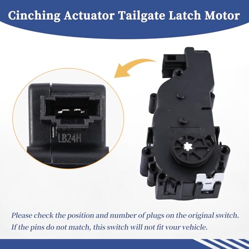 Image of Cinching Actuator Tailgate Latch Motor 1003549-00-D 100354900D Compatible with Tesla Model S 2012-2021
