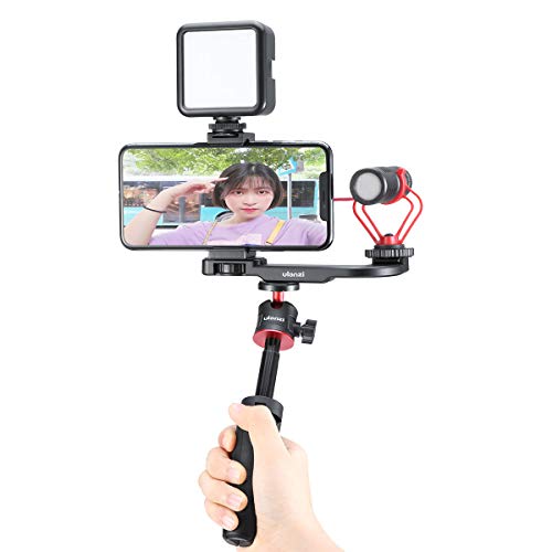 Suporte Duplo para Montagem de Câmeras/Microfones/Flashes - Ulanzi