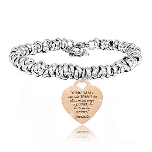 SAGA GIOIELLI® BRACCIALE NODINI INTRECCIATO DONNA