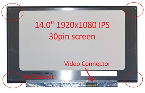 Image of New 14.0 inch Screen Compatible with B140HAN03.8 Replacement Screen IPS