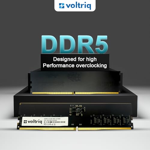 Image of 16GB DDR5 Desktop RAM 4800MHz UDIMM - Enhance Your System's Performance and Work Efficiency - Perfect for Gamers, Office Work, and More - 3 Years Warranty