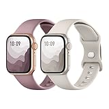 2er Farbenset: Du bekommst 2 Apple Watch Armbänder bei einer Bestellung. Variiere das Aussehen deiner Apple Watch, um deinem Outfit im täglichen Leben zu passen!